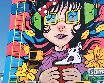 Murales que hablan de paz. Culiacán se pinta de esperanza con Suma y Vamos Pintando