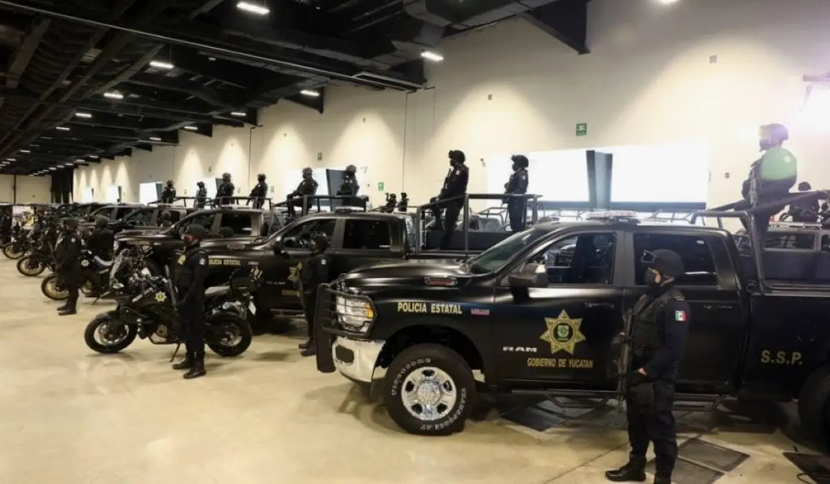Policía de Yucatán, cómo se distribuye y cómo operan en el estado más pacífico de México.