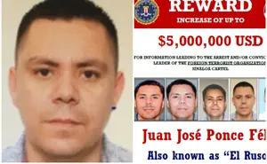 ¿Quién es Juan José Ponce Félix El Ruso? El líder del Cártel de Sinaloa por el que EE.UU. ofrece 5 mdd