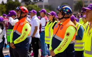 Clara Brugada encabeza clase masiva de primeros auxilios y RCP en Ciudad de México