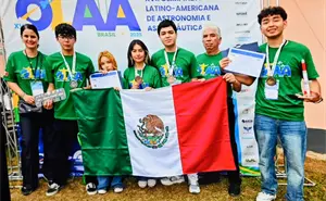 Estudiantes de la UAS destacaron en la 17ª Olimpiada Latinoamericana de Astronomía y Astronáutica