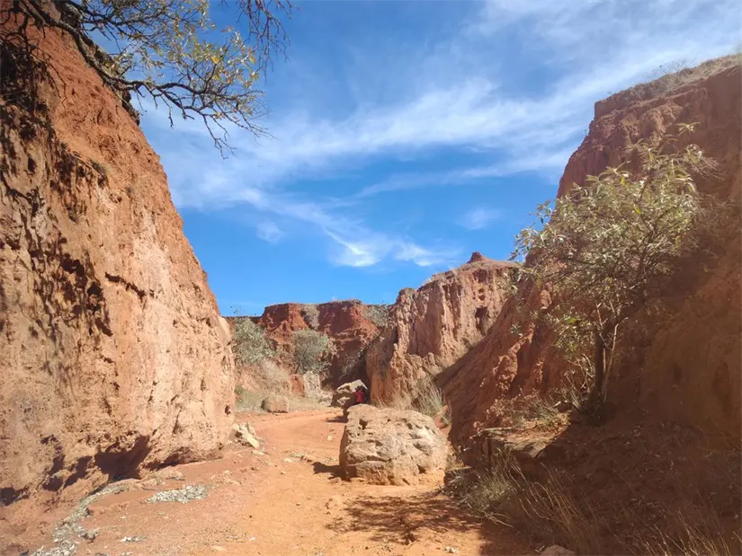 Visita el Cañón Colorado en San Luis Potosí. Foto: Cortesía.