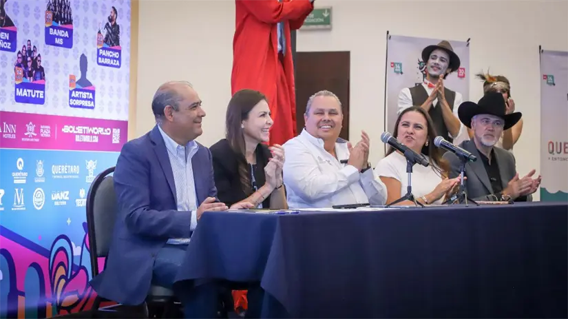 Anuncian la Feria Ganadera de Querétaro 2025. Foto; Cortesía Anuncian la Feria Ganadera de Querétaro 2025. Foto; Cortesía