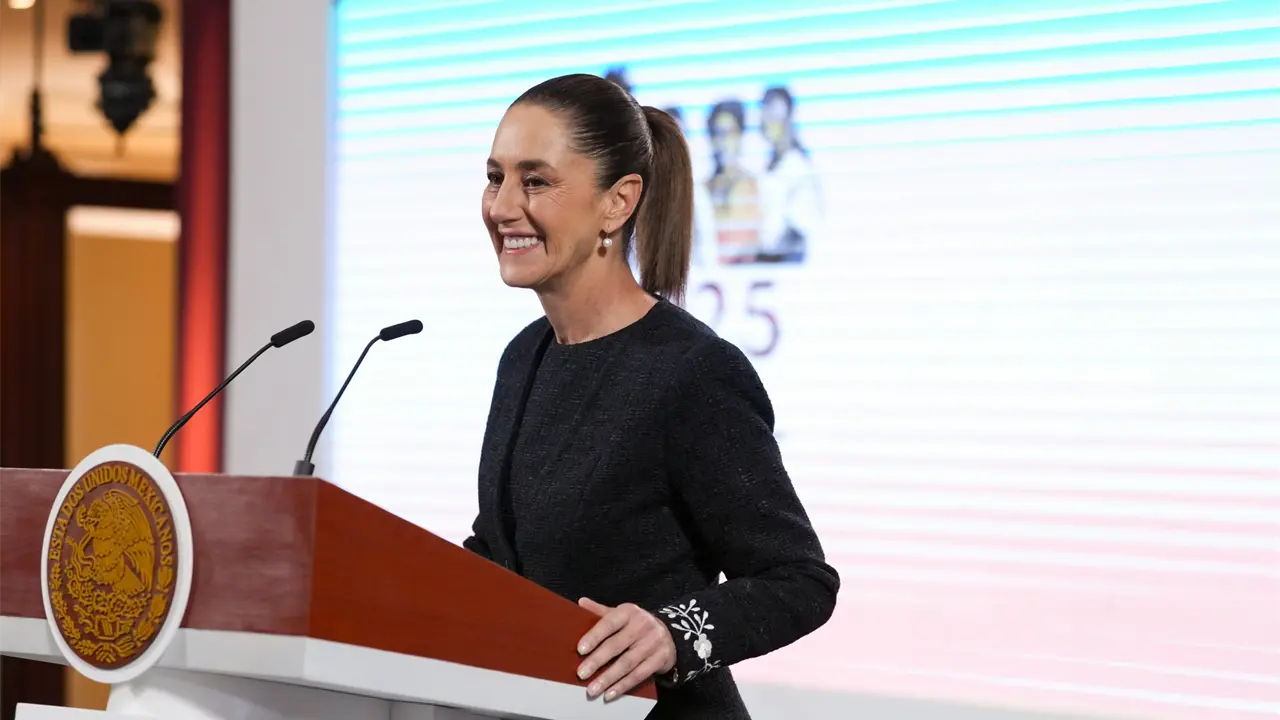 Claudia Sheinbaum, presidenta de México.