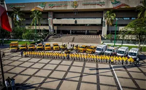 Culiacán honra a Protección Civil y víctimas del 19S con gran acto solemne