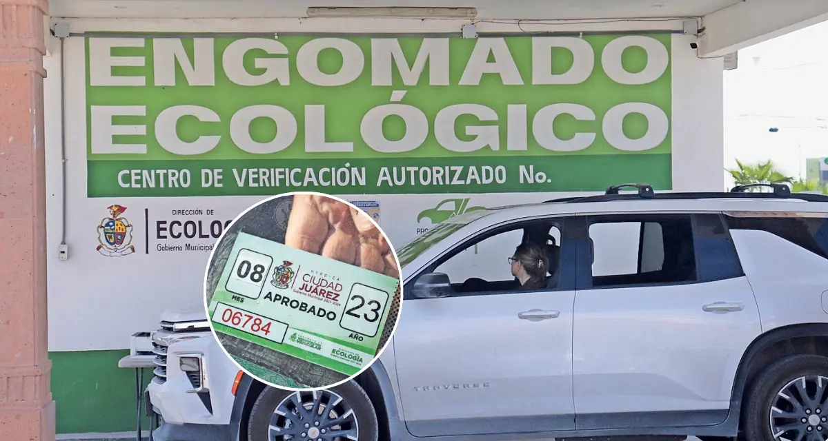 Realiza tu trámite de engomado ecológico en el centro de verificación verificado. Foto: Cortesía.