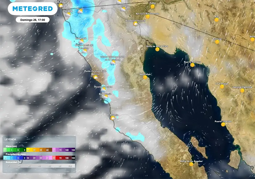 Durante diciembre y enero se viven los meses más fríos en Mexicali. Imagen: Meteored