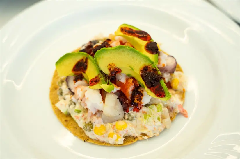 Sabrosa la gastronomía de Baja California.