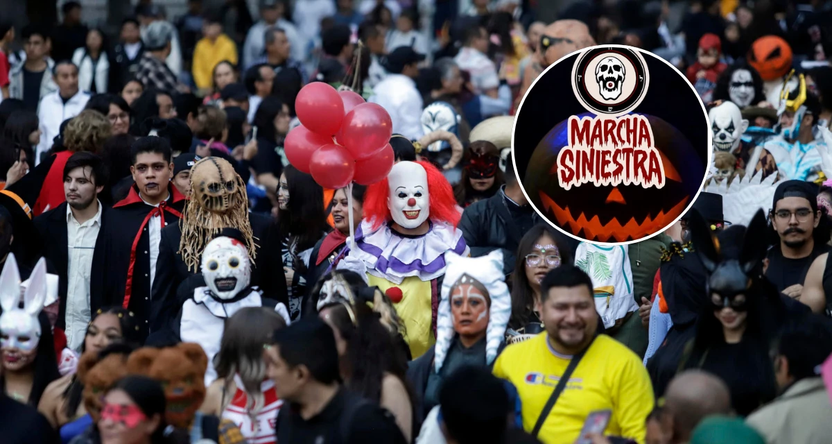Descubre todo sobre la Marcha Siniestra 2025 en Puebla. Foto: Cortesía.