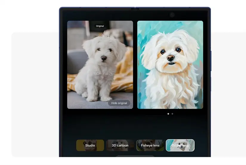Mejoras con One UI 8 Mejoras con One UI 8, para reinventar tus fotos. Foto: Cortesía