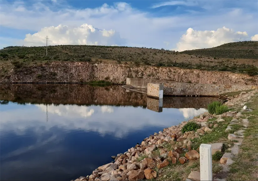 Presa Garabitos en Durango. Foto: El Clima en Durango.
