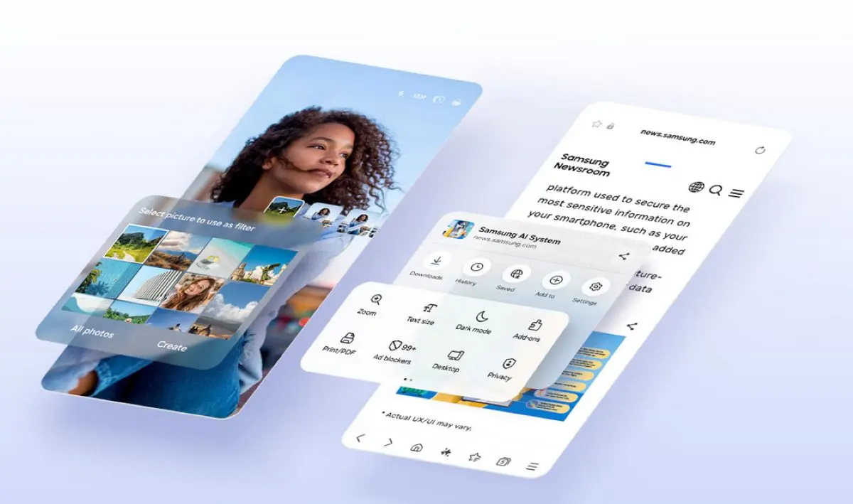 Samsung comienza con el despliegue del nuevo sistema operativo. Foto: Cortesía