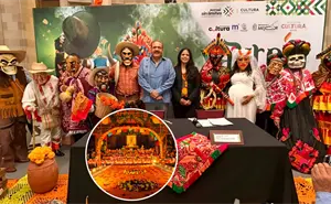 Día de Muertos 2025.  Xantolo llega a Morelia y Pátzcuaro con comparsas, altares y música huasteca
