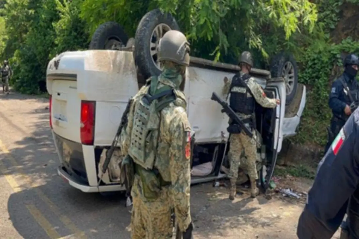 Los hechos ocurrieron en la maxipista Mazatlán-Durango, a la altura del poblado Copala en Concordia. Foto: SSPC