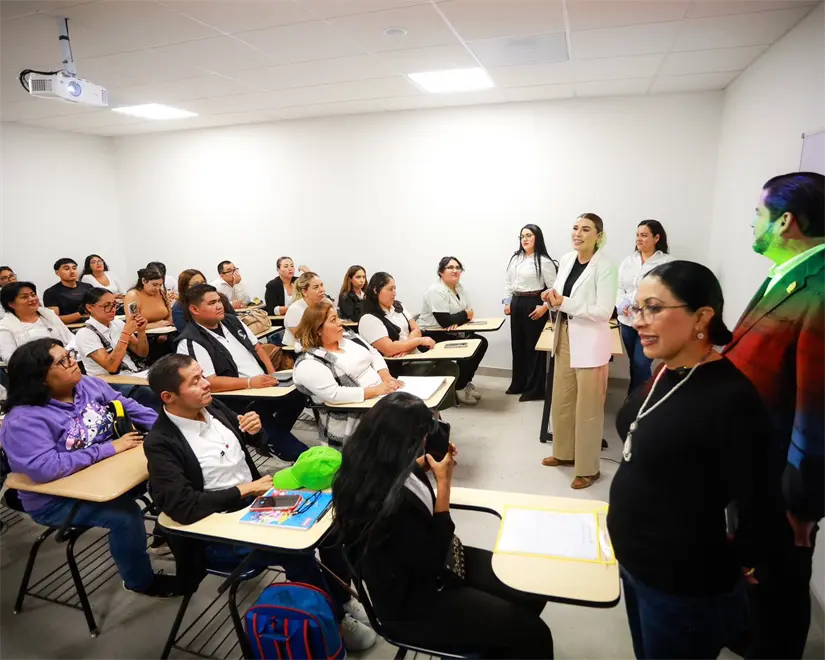 Inauguración de la Universidad Rosario Castellanos en Tijuana. Foto: Cortesía