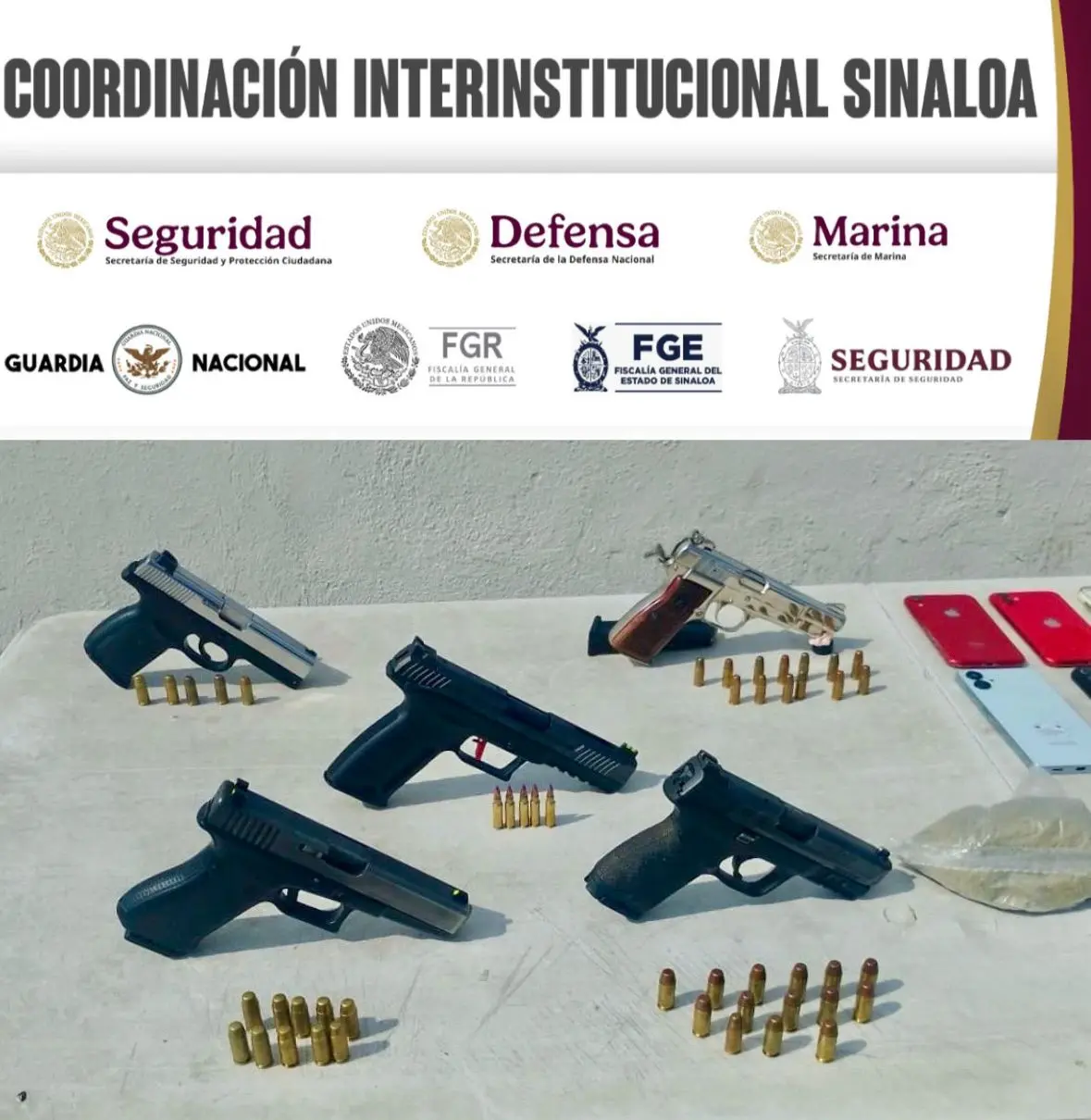 Operativo en el penal de Aguaruto deja decomiso de pistolas, marihuana y objetos prohibidos