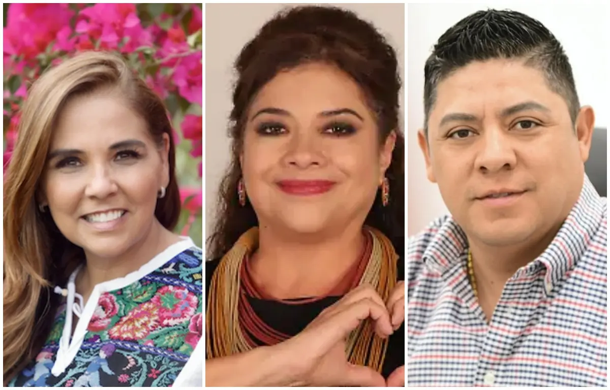 Mara Lezama, Clara Brugada y Ricardo Gallardo destacan en el top 3.