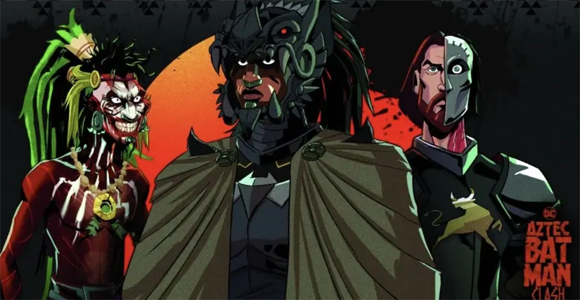 ¿De qué trata Batman Azteca? La mitología de Batman se encuentra con la mitología mexica. Foto: DC