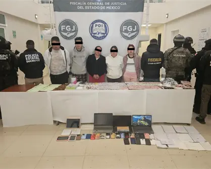 Autoridades desarticulan cédula criminal “Los Bonitos” en Edomex