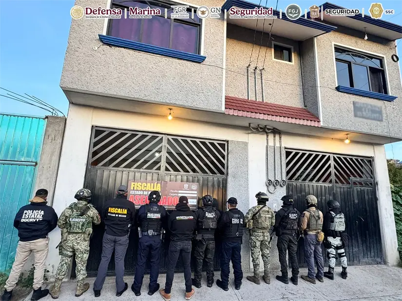 Detienen a cinco integrantes de la banda 'Los Bonitos' El grupo actuaba principalmente en CDMX y Edomex. Foto: SSC