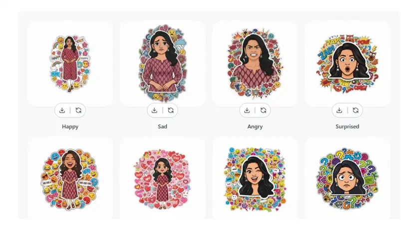 Pasos para crear stickers con Gemini para WhatsApp El proceso es fácil y sencillo. Foto: Gemini