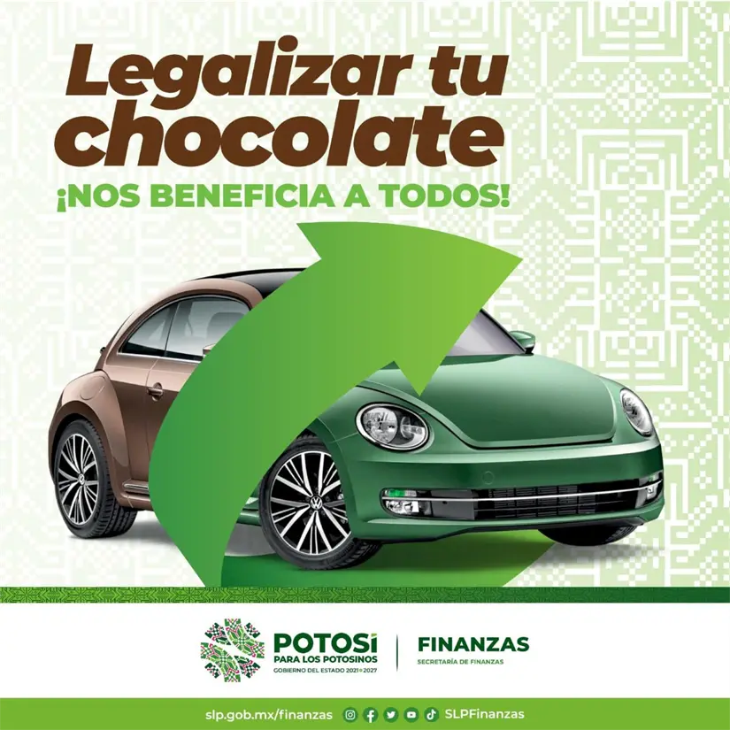 Pasos regularizar tu vehículo 'chocolate' en San Luis Potosí Pasos regularizar tu vehículo 'chocolate' en San Luis Potosí. Foto: Cortesía