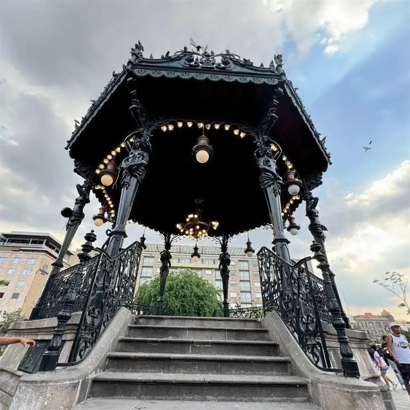 Kiosco Plaza de Armas en Guadalajara, Jalisco. Foto: Cortesía.