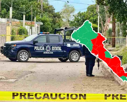 Once municipios de Sinaloa no registraron homicidios en la última semana