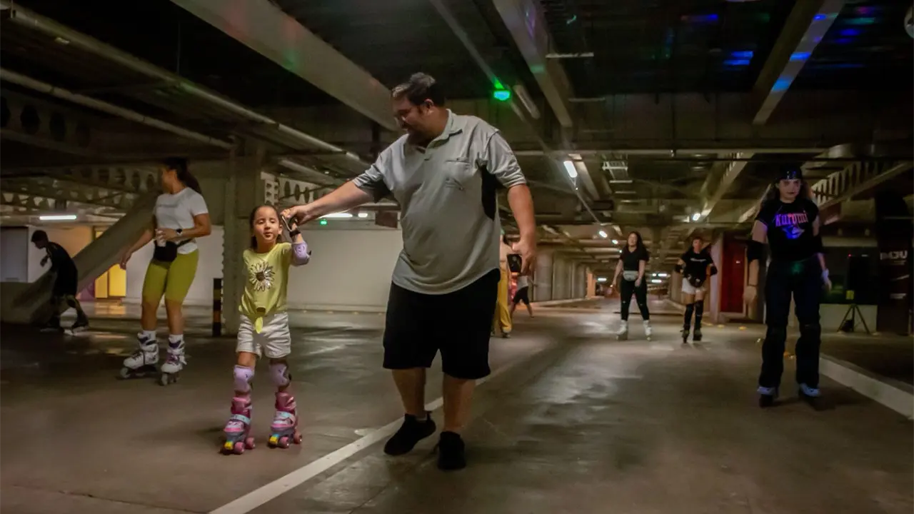 Música, patines y convivencia dieron vida a un ambiente alegre y seguro. Foto: Ayuntamiento de Culiacán