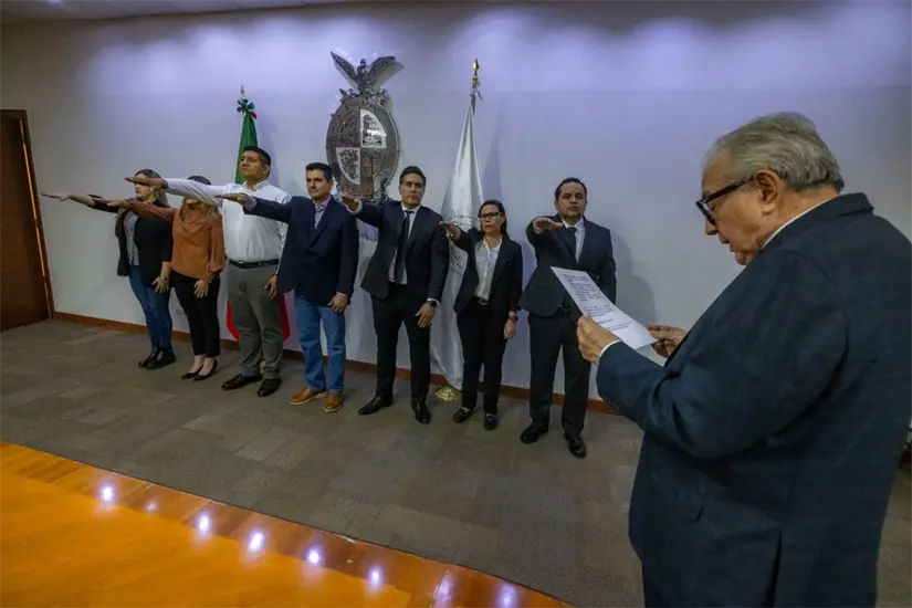Nuevos funcionarios en Sinaloa. Foto: Cortesía.