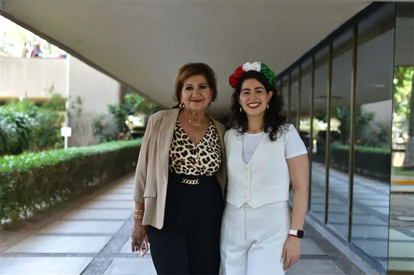 Tere Guerra y Ana Chiquete. Foto: Cortesía.