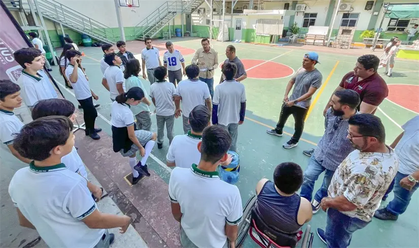 La jornada de atletismo busca canalizar a los jóvenes a las escuelitas municipales de desarrollo deportivo. Foto: IMDEC