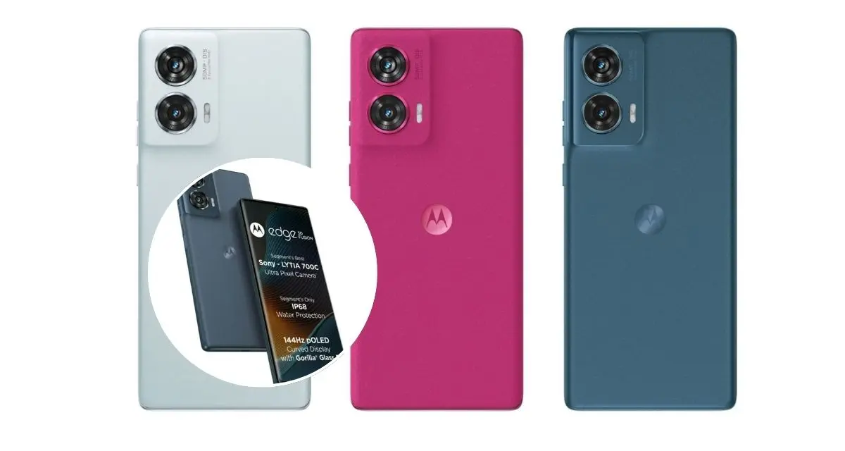 Aquí te decimos las características y el precio del Motorola Edge 50 Fusion. Foto: cortesía