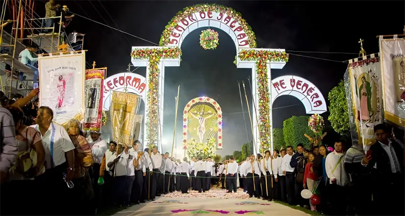 En 2026 la Procesión del Seór de Jalpan cumplirá 80 años. Foto: Cortesía.