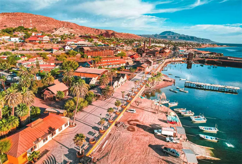 Santa Rosalía en Baja California Sur. Foto: cortesía.
