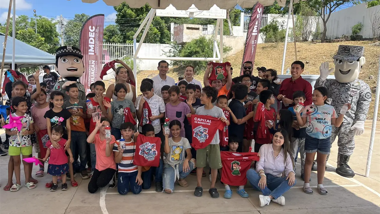 Jornadas de Salud y Servicios benefician a cientos de familias en la colonia Renato Vega Amador. Foto: Ayuntamiento de Culiacán