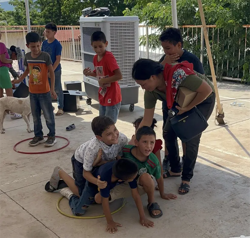 Niñas y niños vivieron momentos de alegría con las dinámicas recreativas del IMDEC Niñas y niños vivieron momentos de alegría con las dinámicas recreativas del IMDEC. Ayuntamiento de Culiacán