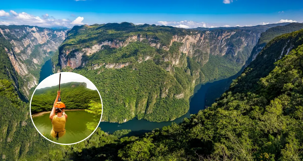 Esta es la mejor temporada para visitar el Cañón del Sumidero. Foto: México Destinos.