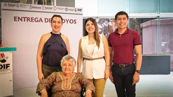 DIF Culiacán entrega 60 sillas de ruedas para personas con discapacidad