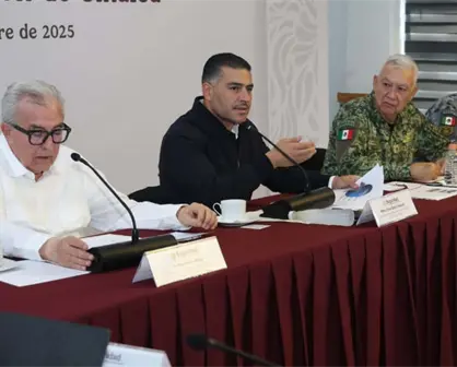 Gabinete de Seguridad presentará resultados de estrategia en Sinaloa cada semana