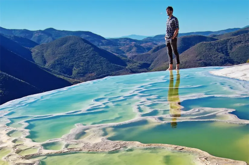 Pueblo Hierve el Agua en Oaxaca. Foto: cortesía.