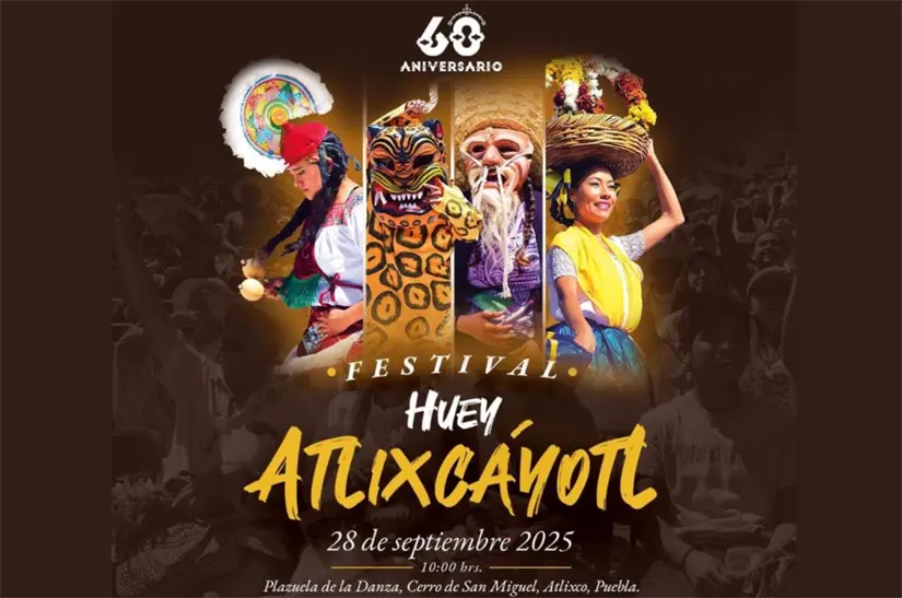 Celebra la 60ª edición de la Gran Fiesta de Atlixco, Puebla. Foto: Cortesía.