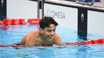Jesús Gutiérrez gana plata con récord de América en Mundial de Para Natación Singapur 2025