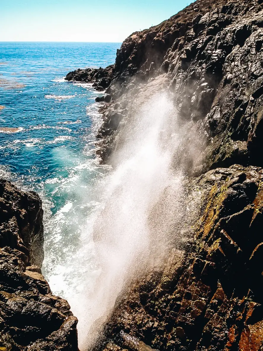 La Bufadora en Ensenada, Baja California. Foto: cortesía.