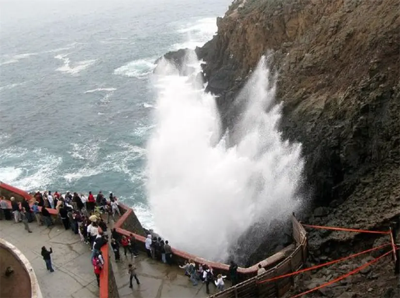 La Bufadora en Ensenada, Baja California. Foto: cortesía.