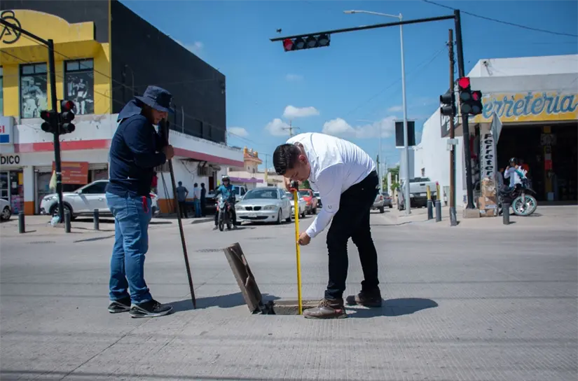 La zona norte de Culiacán tendrá un mejor abasto de agua con la rehabilitación de la tubería de 12 pulgadas que conecta hasta el tanque El Mirador.