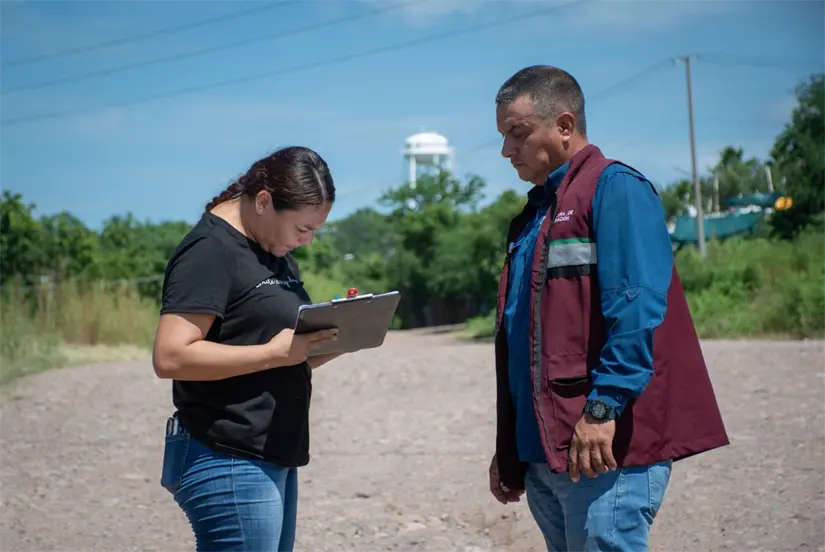 Miles de familias de la zona norte se beneficiarán con la obra que renovará la tubería de 12 pulgadas, mejorando el servicio de agua potable