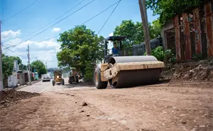Pavimentación de la calle Juventino Rosas impulsa bienestar en la colonia Amado Nervo, Culiacán