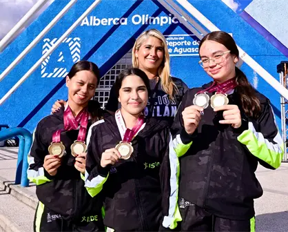 Sinaloa arranca con ocho medallas en natación de la Paralimpiada Nacional 2025