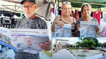 Se entrega primera edición del nuevo periódico Tus Buenas Noticias al Sector Flores Magón de Mazatlán